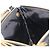 Céline Borsa a tracolla CELINE Trio in pelle nera e oro Auth 195660 Nero D'oro - vista 19