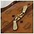 Borsa Boston MCM Logogram Vicetos PVC Leather 2way Brown Gold Auth ki6754 Marrone D'oro - vista 10