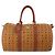 Borsa Boston MCM Logogram Vicetos PVC Leather 2way Brown Gold Auth ki6754 Marrone D'oro - vista 13