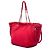 Rote Chanel CC Fringe Canvas Tote - Ansicht 2