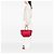 Rote Chanel CC Fringe Canvas Tote - Ansicht 5