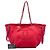 Rote Chanel CC Fringe Canvas Tote - Ansicht 6