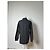 Vintage Burberry Herren-Baumwoll-Langarm-Poloshirt Anthrazit M Anthrazitgrau - Ansicht 15