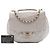 Borsa a tracolla Chanel Medium Quilted in vitello invecchiato grigio con chiusura Bubble CC - vista 7