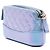 Clutch Gabrielle Double Zip con Catena a Tracolla in Vitello Invecchiato Iridescente Blu Chanel - vista 2