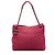 Borsa Tote New Bubble Large in vitello iridescente matelassé rossa Chanel Rosso