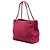 Borsa Tote New Bubble Large in vitello iridescente matelassé rossa Chanel Rosso - vista 2