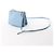 Céline Bolsa Tiracolo Trio Small em couro Celine em Azul Cinza - vista 4