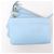 Céline Bolsa Tiracolo Trio Small em couro Celine em Azul Cinza - vista 9