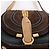 Chloé Borsa a tracolla Chloe Marcie Mini in camoscio e pelle marrone Beige - vista 7