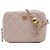 Borsa Camera Chanel CC Quilted Lambskin Pearl Crush Marrone