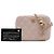 Borsa Camera Chanel CC Quilted Lambskin Pearl Crush Marrone - vista 7