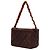 Borsa Vanity Box Chanel CC in camoscio trapuntato marrone - vista 2