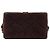 Borsa Vanity Box Chanel CC in camoscio trapuntato marrone - vista 3