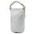 Borsa bucket Chanel CC in vitello bianca Bianco - vista 2