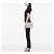 Borsa Satchel Chanel Medium Stitched Caviar Chic Affinity Bianca con Manico Superiore Bianco - vista 6