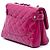 Pink Chanel Medium CC gesteppte Lackleder Schultertasche mit Doppelcompartment - Ansicht 2