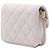 Clutch Chanel Mini Quilted Lambskin Pearl Crush Marrone con Catena e Tracolla - vista 2