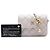 Clutch Chanel Mini Quilted Lambskin Pearl Crush Marrone con Catena e Tracolla - vista 7