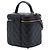 Borsa Vanity Chanel CC in pelle Caviar matelassé nera con manico superiore e catena Nero - vista 2