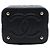 Borsa Vanity Chanel CC in pelle Caviar matelassé nera con manico superiore e catena Nero - vista 3