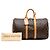 Borsa da viaggio Louis Vuitton Monogram Keepall 45 Marrone - vista 7