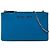 Double Borsa a tracolla Prada City Calf con doppia zip, blu