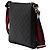 Gucci Small GG Supreme Web Messenger Bag Schwarz - Ansicht 2