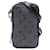 Borsa a tracolla doppia custodia per telefono Louis Vuitton Monogram Eclipse Reverse Nera Nero