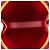 Borsa porta cellulare Prada Saffiano rossa con zip Rosso - vista 4