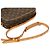 Borsa a tracolla Louis Vuitton Monogram Trocadero 27 Marrone - vista 6