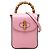 Borsa Mini Bamboo in pelle di vitello rosa Gucci