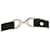 Black Hermès Swift Palladium Plated Pavane Double Tour Bracelet  - view 4