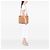 Borsa a tracolla Chanel CC Caviar Beige - vista 6