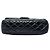 Borsa a tracolla Chanel Jumbo Classic Single Flap in pelle verniciata stropicciata nera - vista 3