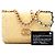 Borsa Chanel 19 Wallet On Chain in tweed giallo - vista 7
