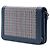 Borsa a tracolla Boy Wallet On Chain in pelle d'agnello blu con cristalli Chanel - vista 2