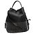 Borsa bucket in pelle borchiata Burberry nera Nero