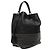 Borsa bucket in pelle borchiata Burberry nera Nero - vista 3