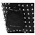 Borsa bucket in pelle borchiata Burberry nera Nero - vista 8