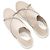 Sneakers sock Jimmy Choo beige con cristalli Taglia 40 - vista 3