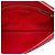 Clutch Chanel Medium Quilted Lambskin O Case Rossa Rosso - vista 4