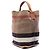 Borsa a secchiello satchel Burberry Ashby Medium Mega Check Canvas Marrone - vista 2