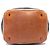 Borsa a secchiello satchel Burberry Ashby Medium Mega Check Canvas Marrone - vista 3