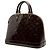 Borsa a mano Louis Vuitton Monogram Vernis Alma PM Purple Porpora - vista 2