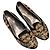 Alexander McQueen bestickte Samt-Ballerinas Schwarz & Gold Größe 39 - Ansicht 2