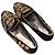 Alexander McQueen bestickte Samt-Ballerinas Schwarz & Gold Größe 39 - Ansicht 3