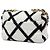Borsa Chanel 19 Flap Satchel Medium in pelle di vitello crochet bianca Bianco - vista 2
