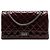 Borsa a tracolla Chanel Reissue 2.55 Double Flap 226 in vernice matelassé rossa Rosso