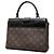 Borsa Satchel Louis Vuitton Monogram One Handle Flap MM Marrone - vista 2